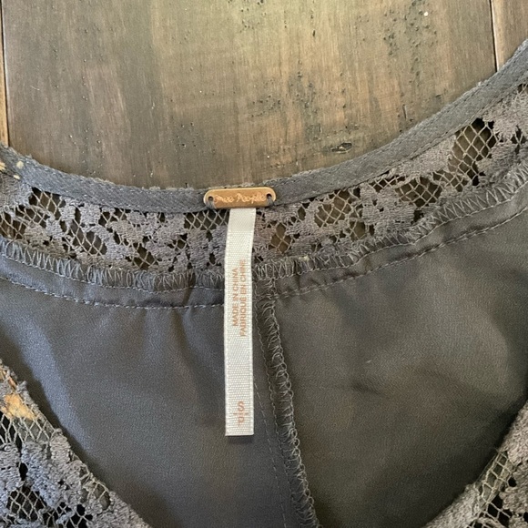 Free People Sleeveless Pleated Tent Dress Mocha Combo Size Small - Picture 5 of 9